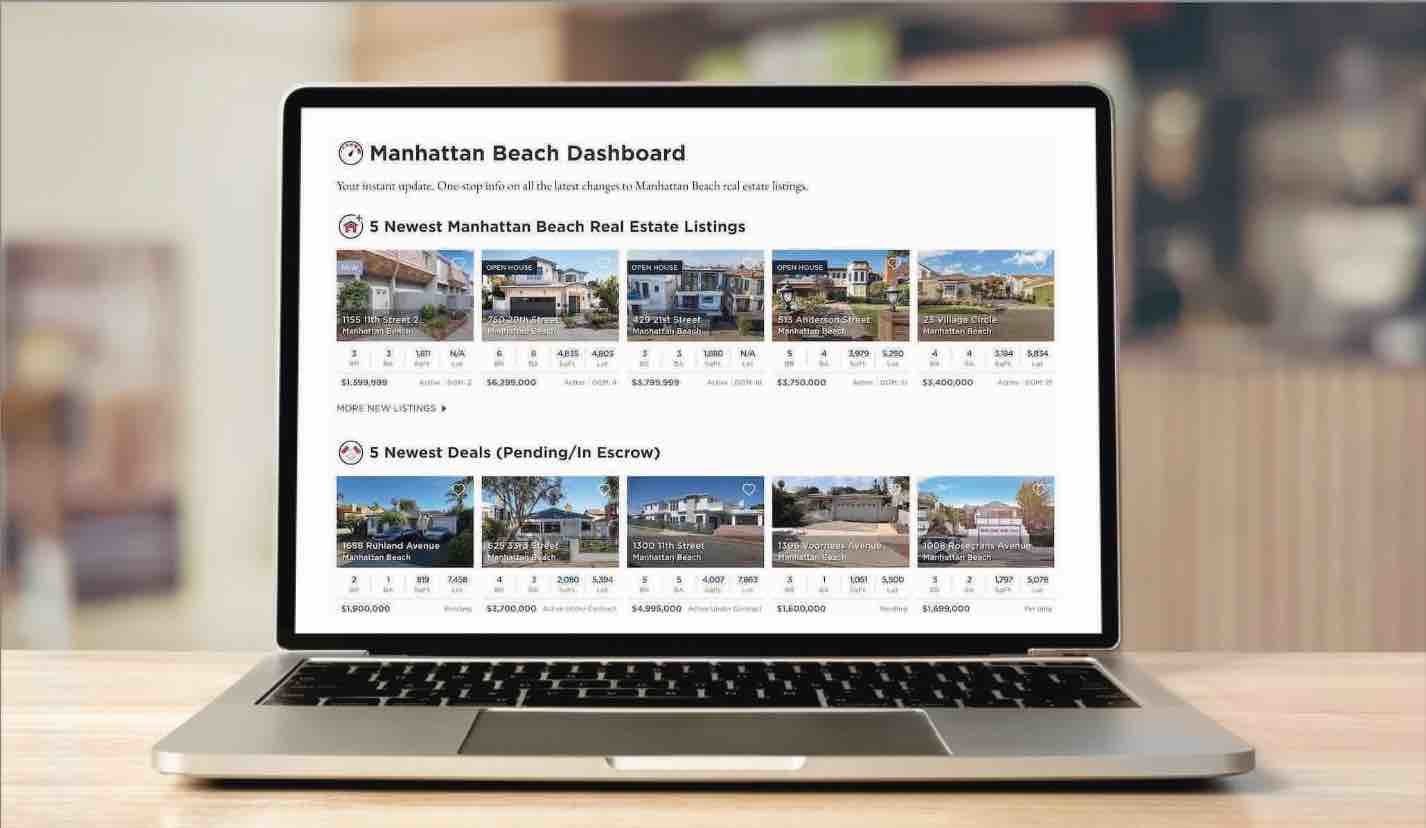 manhattan-beach-real-estate-dashboard-on-laptop