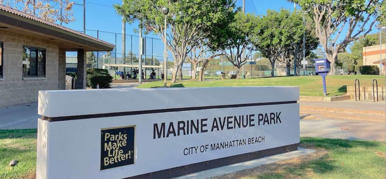 marine-avenue-park-sign-manhattan-beach